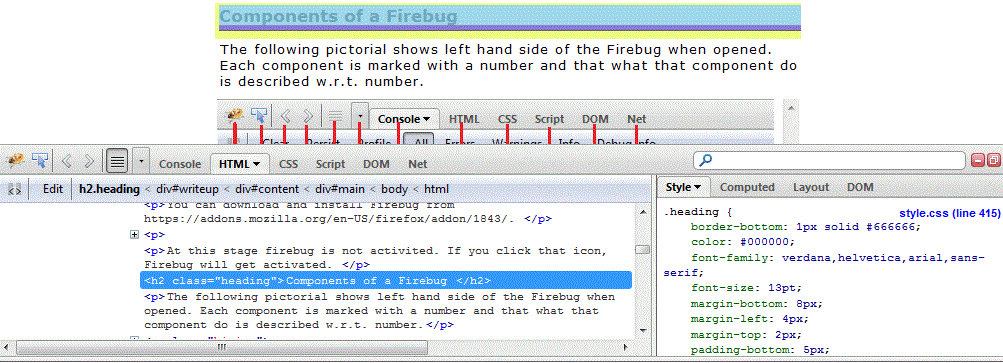 inspect-html-firebug