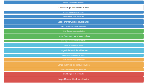 Block level buttons